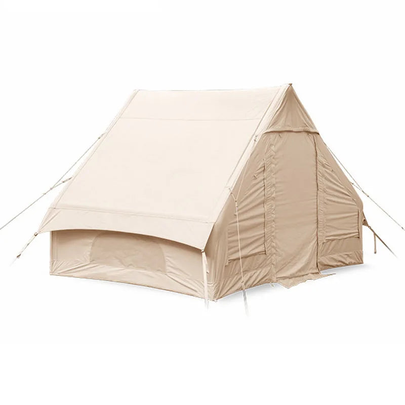 Outdoor Inflatable Tent 6.3m² One Bedroom & One Living Room Camping Tent Quick Automatic Opening Tent Family Travel Air Tent