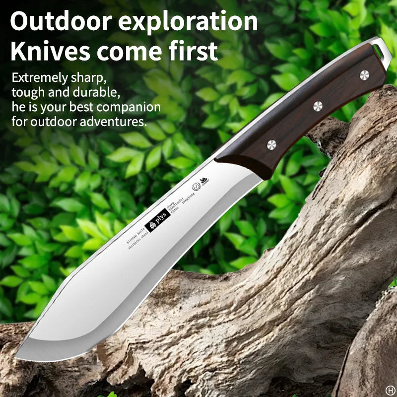 A large outdoor camping machete suitable for heavy chopping, yard work, and jungle clearing，for outdoor camping