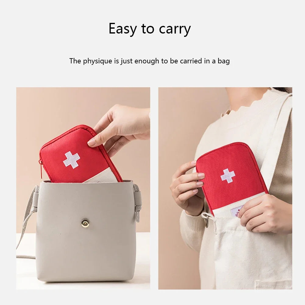 Waterproof Mini Outdoor Travel Car First Aid Kit Home Small Medical Box Emergency Survival Kit Household