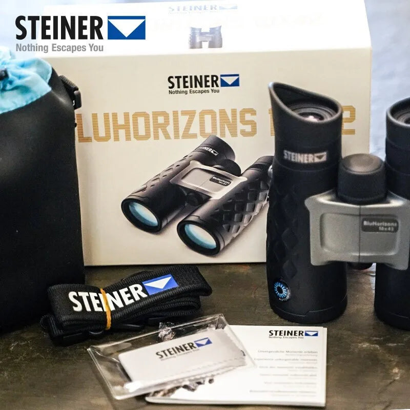 Germany STEINER Binoculars with High-definition  8x32 10x42 Binoculars  for Outdoor Travel Ball Match Concert Hunting Binoculars