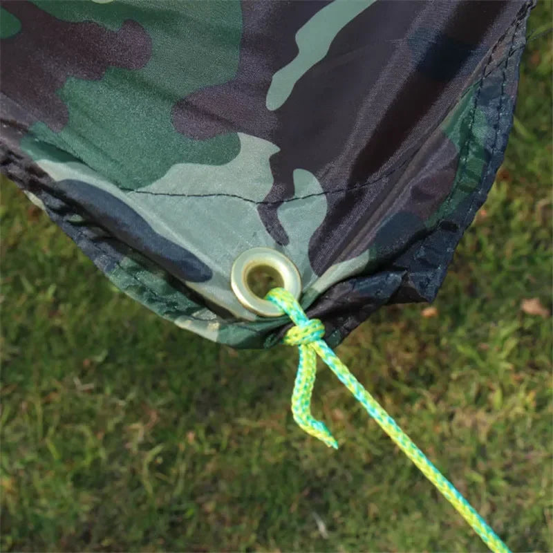 Many Size Ultralight Hunting Camouflage Shelter Waterproof Tarp Awning Tent Sunshade Net Also Use for Camping Mat