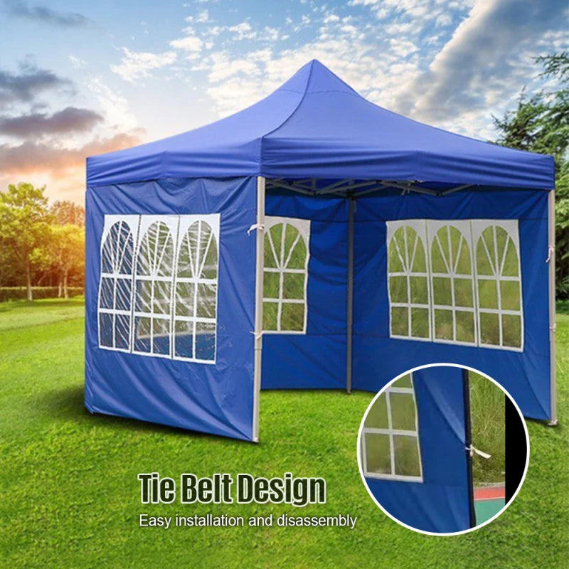 Tent Curtain with Window Tent Sidewall For Outdoor Activities Champing Waterproof Wear-Resistant UV Resistant Removable Canopy