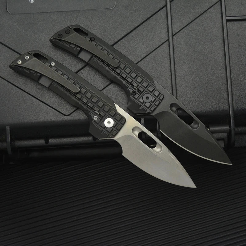 Pterosaur Folding Knife M390 Blade Titanium Handle Outdoor Camping Hunting Fishing Survival Pocket Fruit Portable EDC Tool Gift