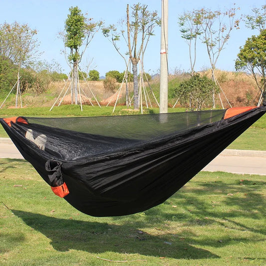 Camping Hammock Single Portable Hammocks ,Great for Outdoor,Indoor,Camping,Portable for Travel/Backpacking/Beach/Backyard