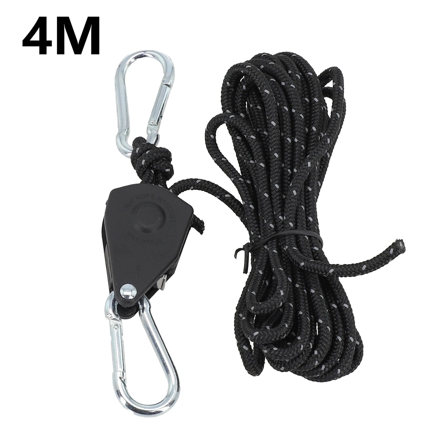 Secure and Fast Locking Tent Rope Hanger, Adjustable Lanyard Pulley Hook, Perfect for Outdoor Adventures and Sleeping Bags