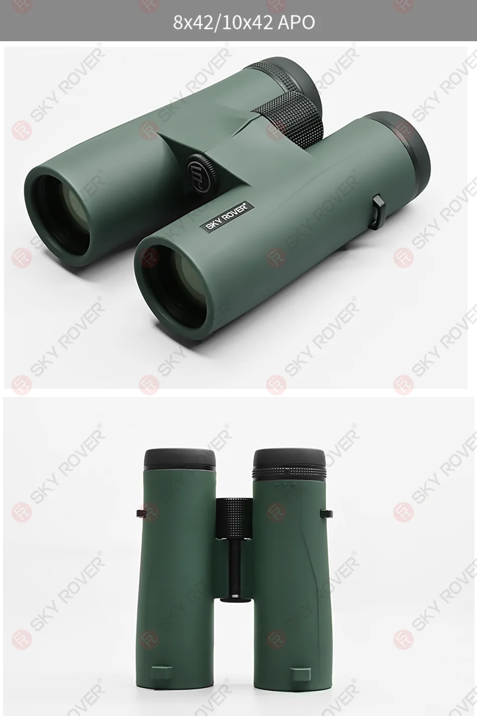 SKY ROVER Banner Cloud 8x42APO/10x42APO/10x50APO/12x50APO Binoculars High Light Transmittance Double ED Glass Ultra Wide Angel