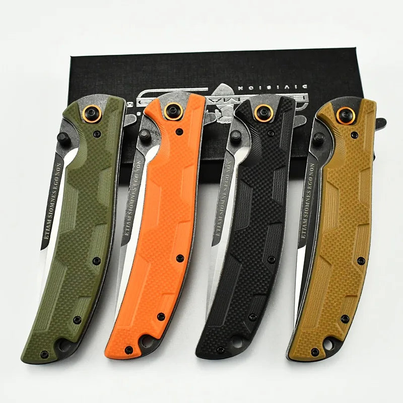 Extreme Force - Bulldozer Outdoor survival knife Camping hunting knife Emergency rescue tool Slice sharp fruit knife