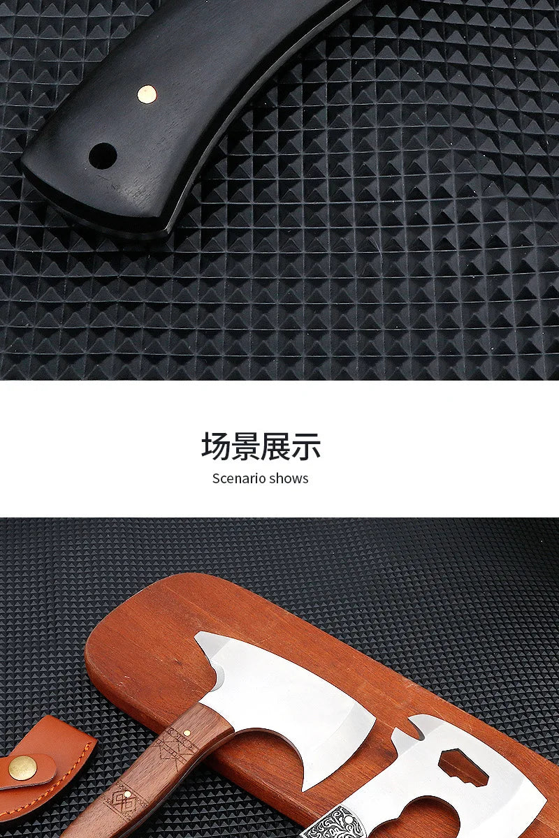 Car mounted equipment, survival tactics axe, chopping wood, portable small hand axe, multifunctional outdoor camping axe