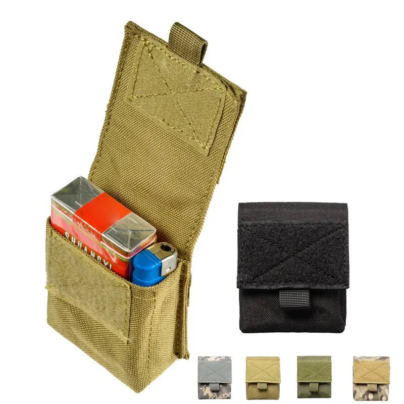 Mini Molle EDC Pouch Belt Waist Pack Bag Utility Outdoor Sport Camping Hiking Hunting Accessories Ammo Mag Holder Bags