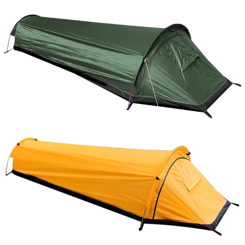 Backpacking Tent Outdoor Camping Sleeping Bag Tent Lightweight Single Person Tent