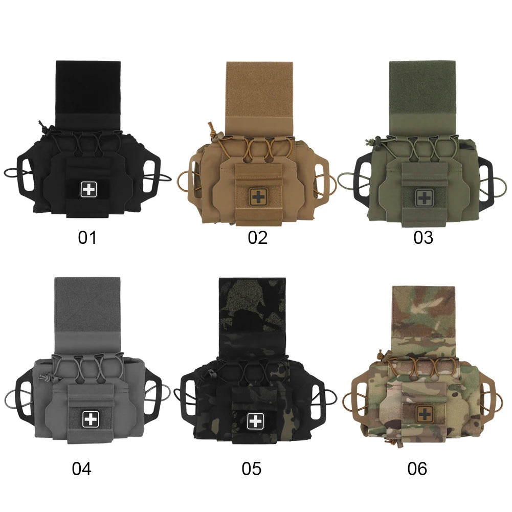 Tactical first aid kit Outdoor Hunting bag Pouch IFAK Kits MOLLE Medical Pouch Rapid Deployment First-aid Survival Kit