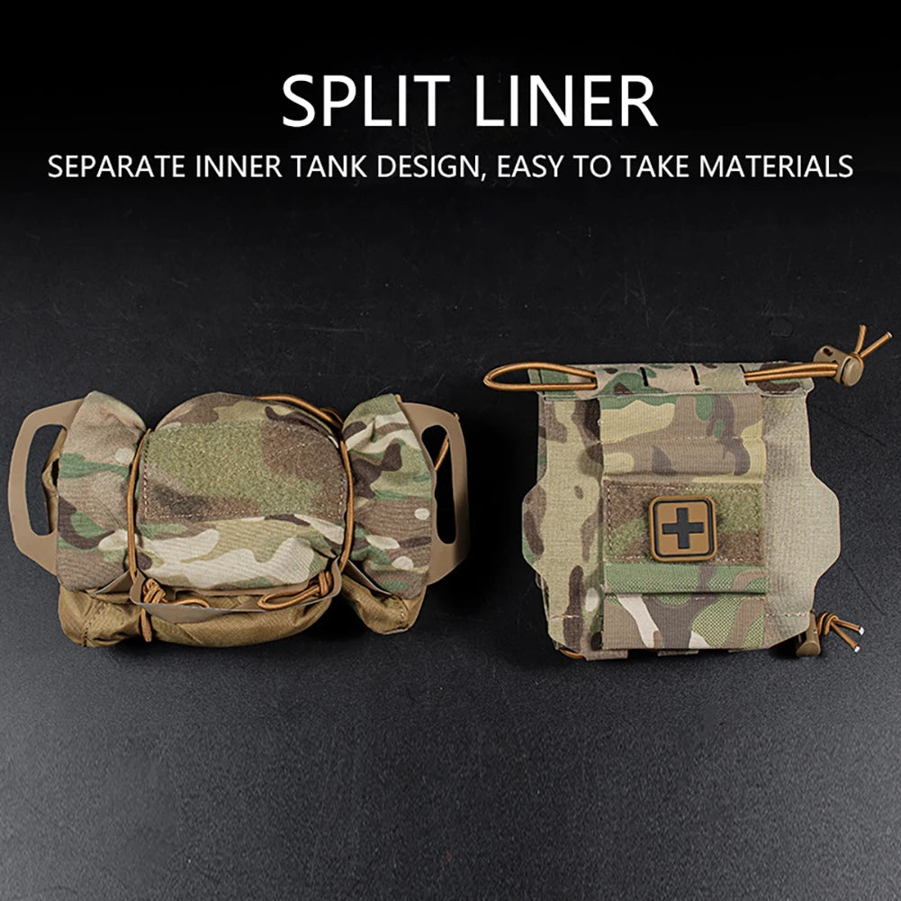 Tactical first aid kit Outdoor Hunting bag  Pouch IFAK Kits MOLLE Medical Pouch Rapid Deployment First-aid Survival Kit