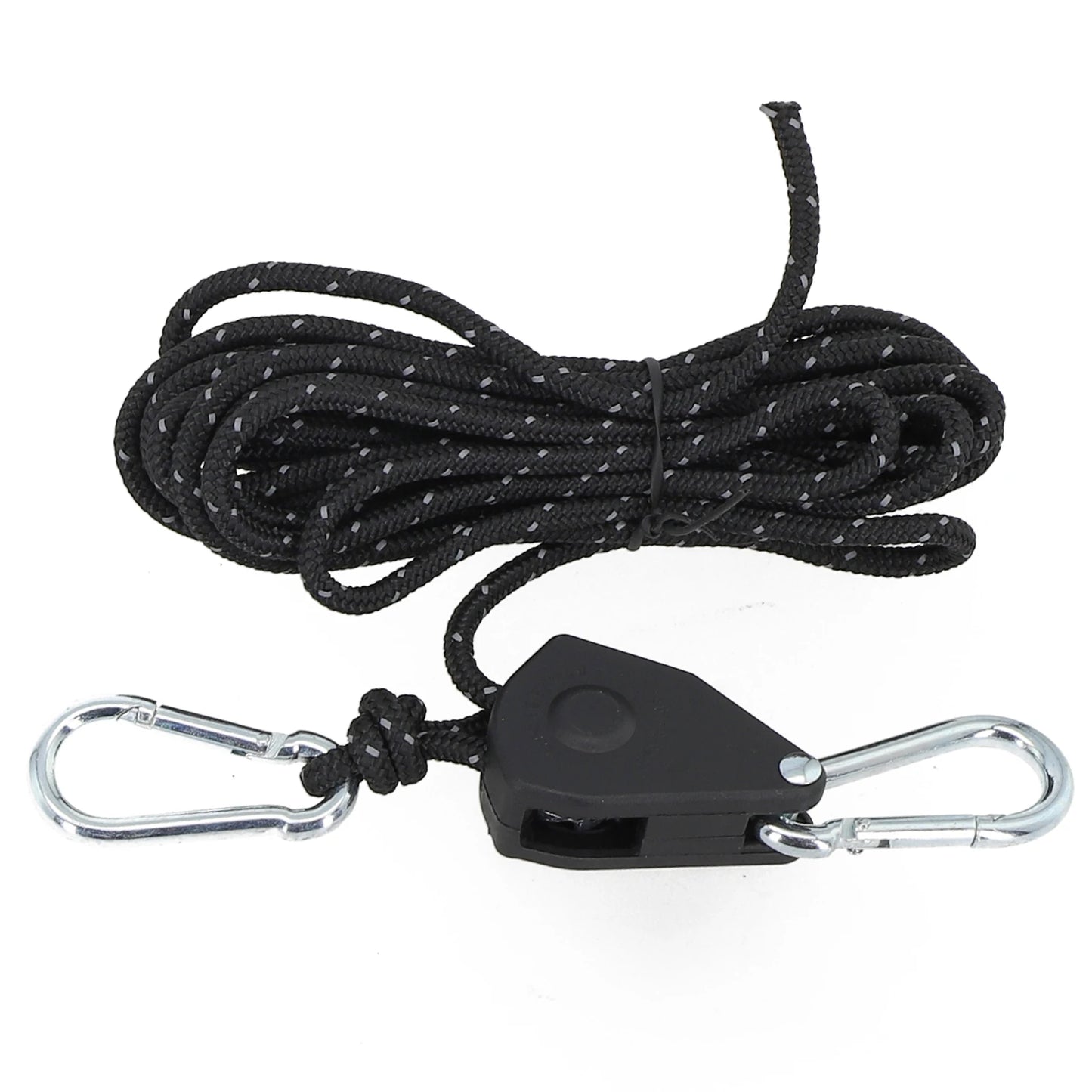 Secure and Fast Locking Tent Rope Hanger, Adjustable Lanyard Pulley Hook, Perfect for Outdoor Adventures and Sleeping Bags