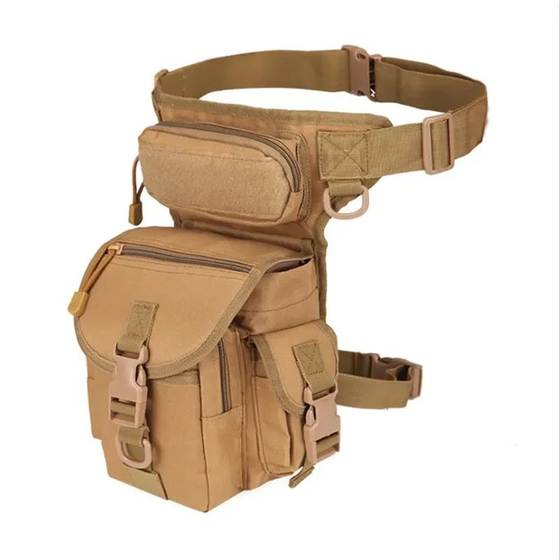 Tactics Multi-Purpose Thigh Belt Utility Leg Waist For Military Ride Drop Bag Pack Weapons Waterproof Pouch Fanny Hip Men