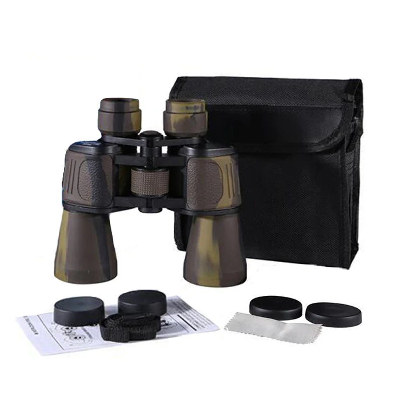 20x50 HD powerful binocular bak4 prism life waterproof remote telescope for bird watching outdoor hunting and bird watching