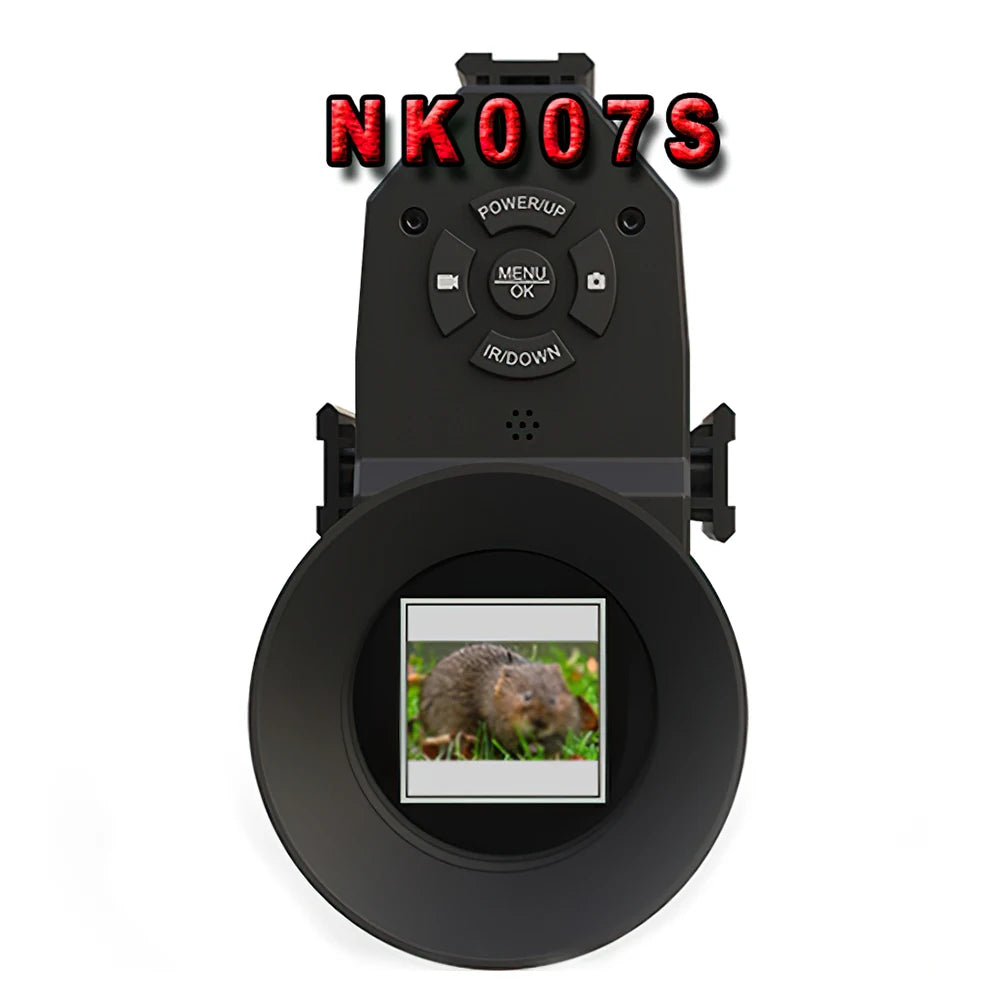 2023 New Night Vision Telescope LED Infrared 720P Monocular Telescope Video Camera for Hunting Camping Binoculars