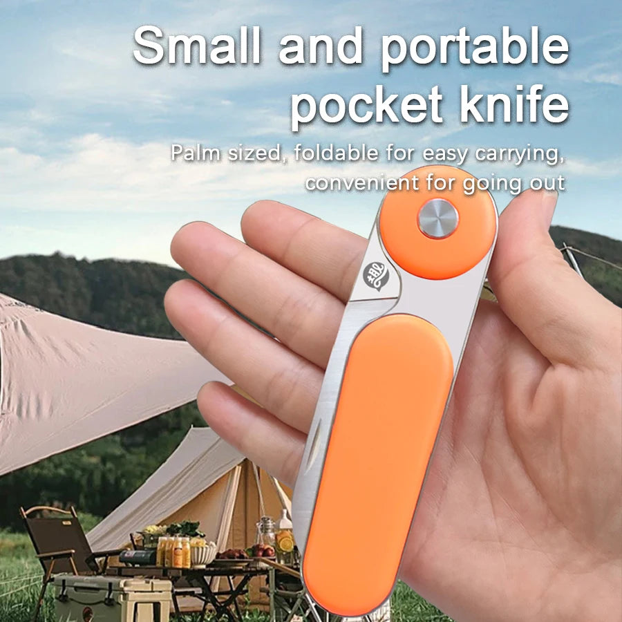 YingQu CP58 Folding Knife Mini Pocketknives edc Small Knives Fruit Knife Foldable Kitchen Tool Camping Survival Hunting