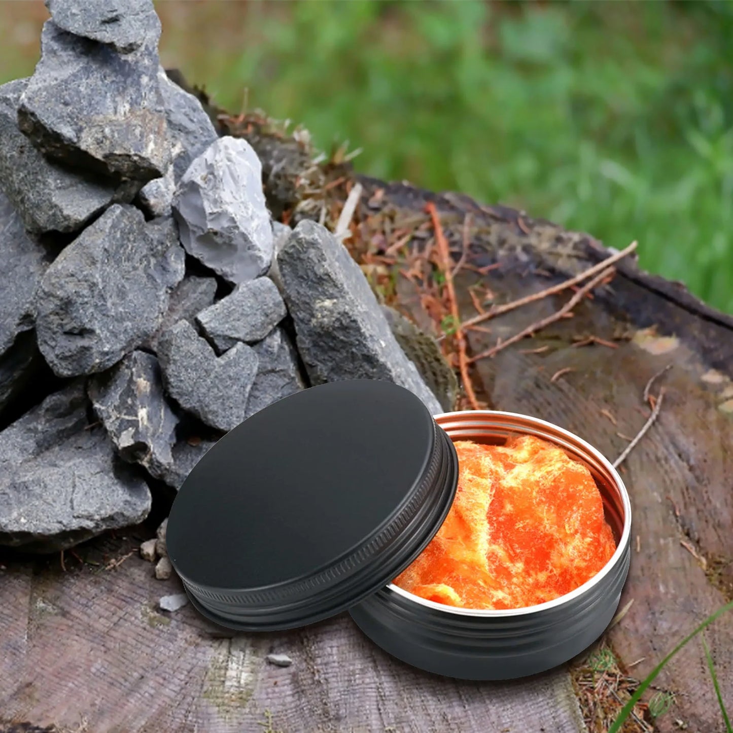 Soft Fire Starters For Fireplace Box Charcoal Starters Containing Fluffy Sticky Fire Starters For Grill BBQ Camping Stoves