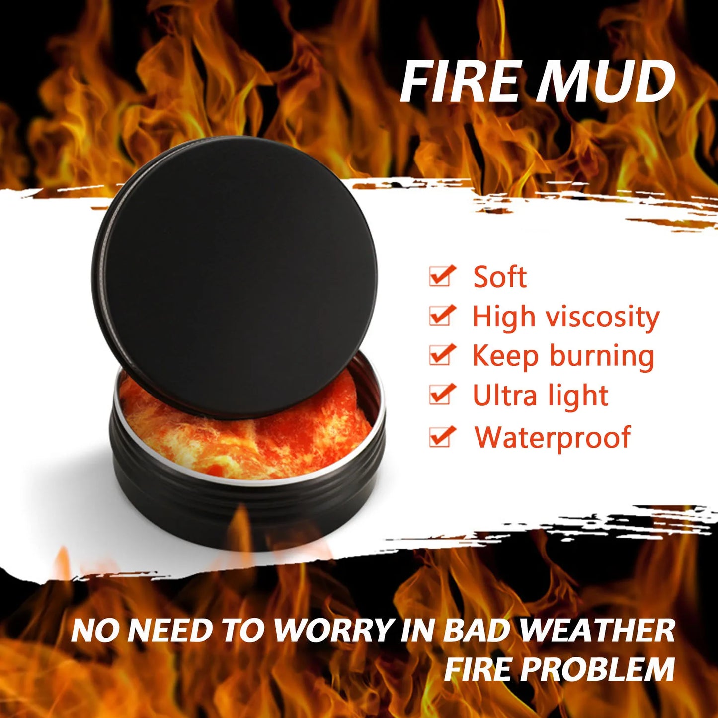 Soft Fire Starters For Fireplace Box Charcoal Starters Containing Fluffy Sticky Fire Starters For Grill BBQ Camping Stoves