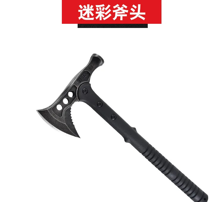 Outdoor wilderness hiking axe stainless steel warrior camping multifunctional emergency consumption survival axe