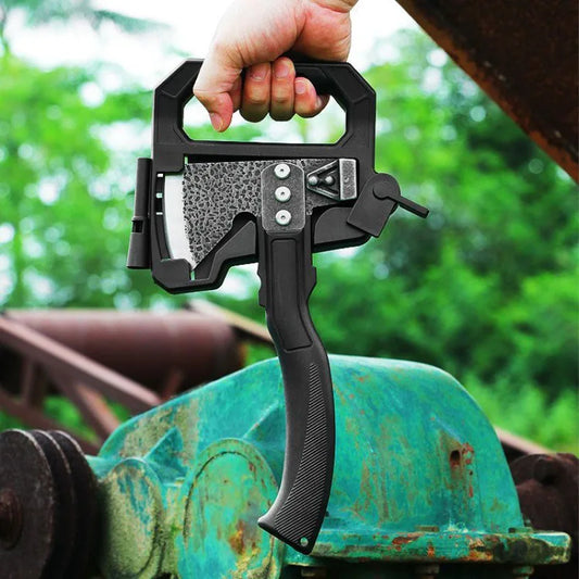 Multifunction Axe Portable Tomahawk Fire Rescue Axe Hammer Hunting Hatchet Survival Ax Camping Tool Outdoor Jungle Pocket Knife