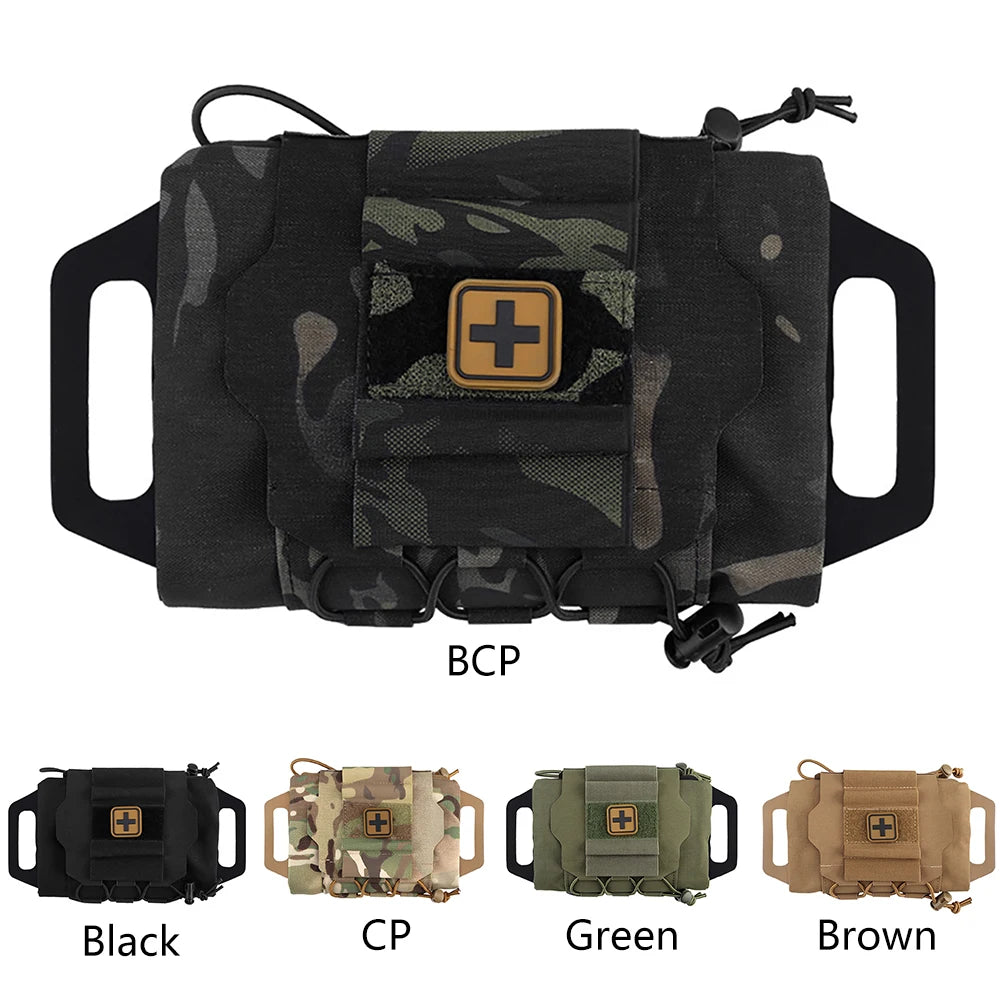 Tactical first aid kit Outdoor Hunting bag  Pouch IFAK Kits MOLLE Medical Pouch Rapid Deployment First-aid Survival Kit