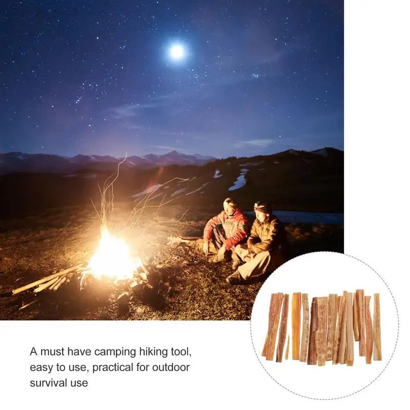 1 Box Camping Survival Fire Starter Outdoor Quick Fire Kit Firestarter Sticks Outdoor Emergency Camping Sports Fire Starter