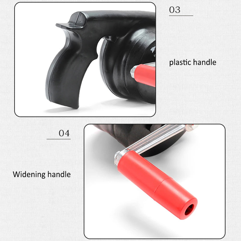 Portable Hand Crank Fan BBQ Fan Manual Air Blower Fast Fire Starter Grill Picnic Barbecue Outdoor Camping Stove Accessories