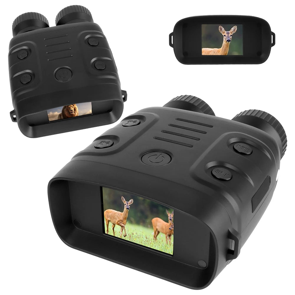 Day Night Use Photo Video Taking Digital Zoom 10X 1080P for Hunting Boating Binocular Infrared Night-Visions Device Binocular