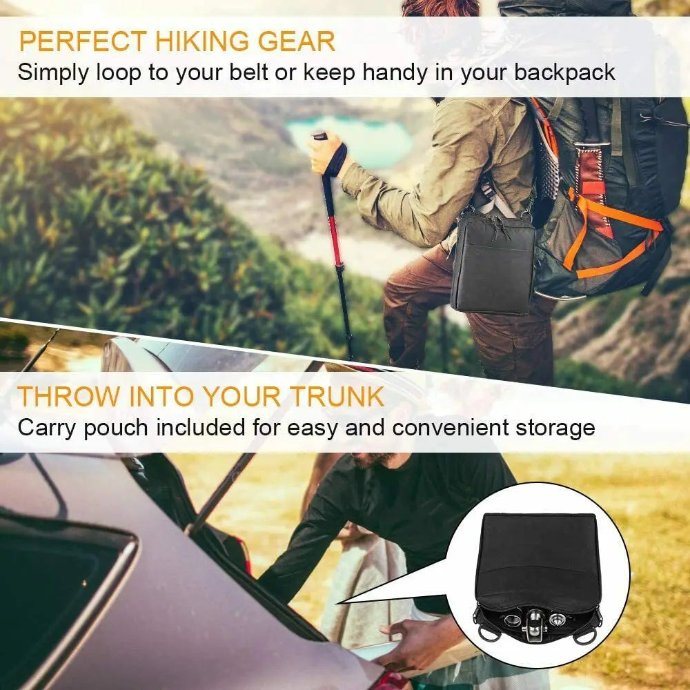 Folding Camping Ax Shovel Set Portable Multi-Function Tool Survival Kits Military Shovel Outdoor Ax With Tactical Waist Pack