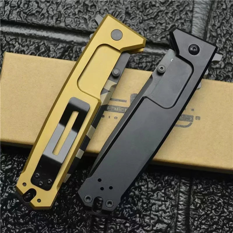 Field fishing Folding knife Outdoor knife Hunting knife Handy sharp fruit knife bread slicing knife emergency rescue tool