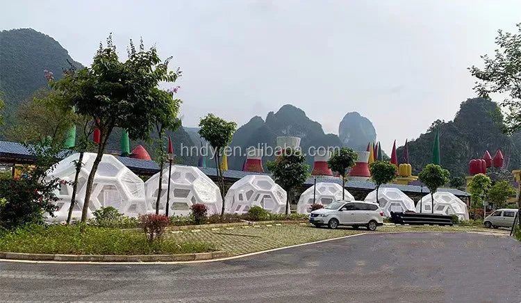 Outdoor Bubble Transparent Football House Tent Breathable Luxury Family Outdoor Camping