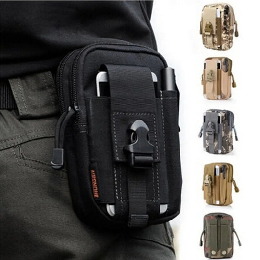 Men's Waist Bag Jungle Camouflage Hanging Package Men Outdoor Sports Waist Bag Multifunctional Bags For Male