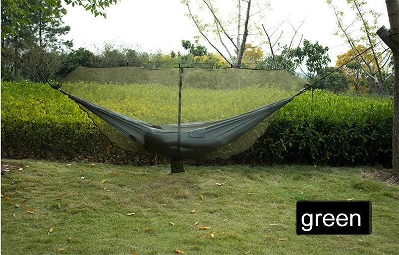 Outdoor Lightweight Travel Portable Separating Hanging Mosquito Net Bugs Net for Camping Hammock