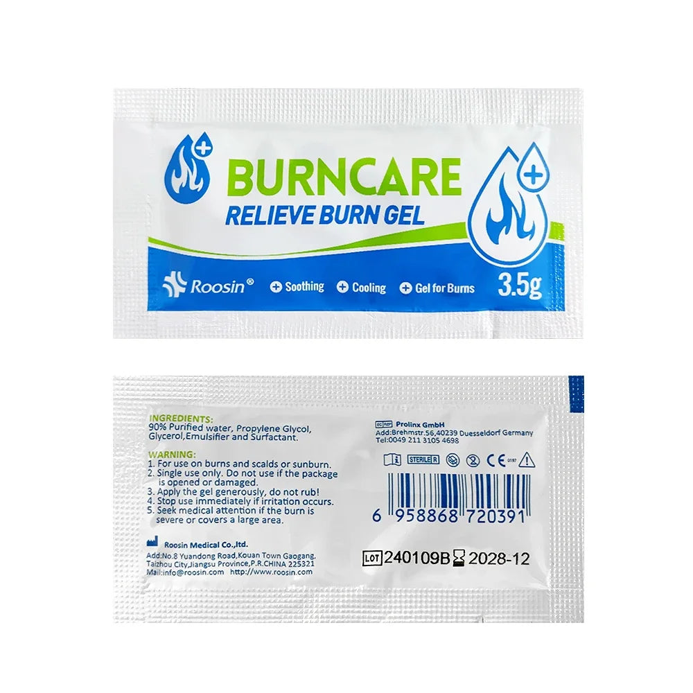 Medical 3.5g Burn Care Dressing Gel for Burn Wound Scar Wounds Care First Aid Kit  Medical  Medical Supplies Cute Bandaids