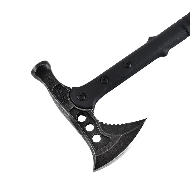 Outdoor wilderness hiking axe stainless steel warrior camping multifunctional emergency consumption survival axe