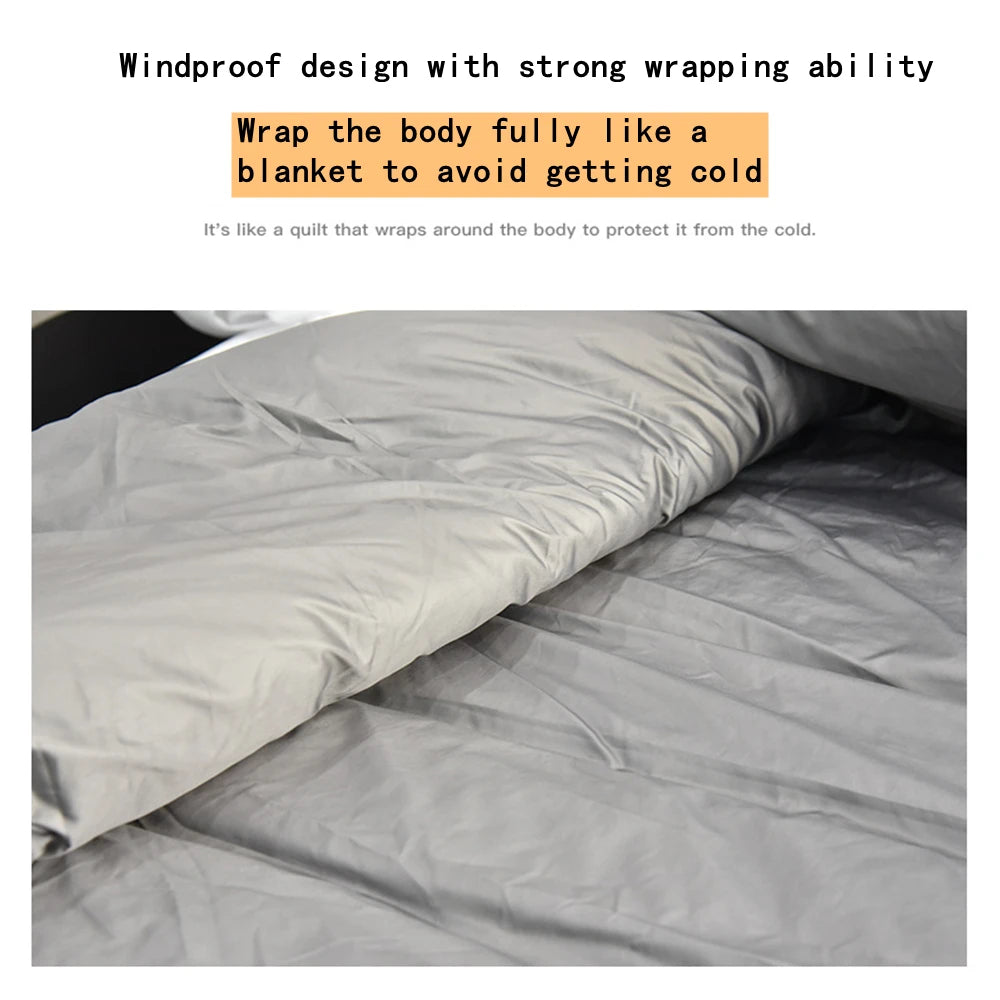 Portable Multifunctional Winter Windproof Warm Sleeping Bag Hammock Outdoor Camping Hammocks Swing Cotton Underquilt Warm Cover