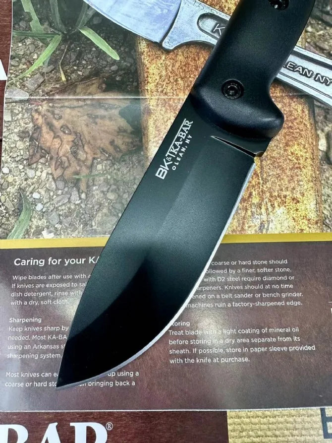 Cuchillo táctico de supervivencia en el desierto, cuchillo recto de caza, herramienta de rescate de emergencia montada, pesca, c