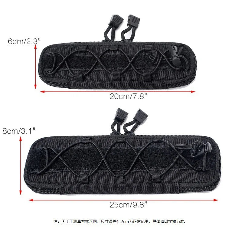 1PC Outdoor Molle Knife Pouch Pocket Nylon Outdoor Waist Sets Cover EDC Knives Pouch Folding Knife Holder Bag