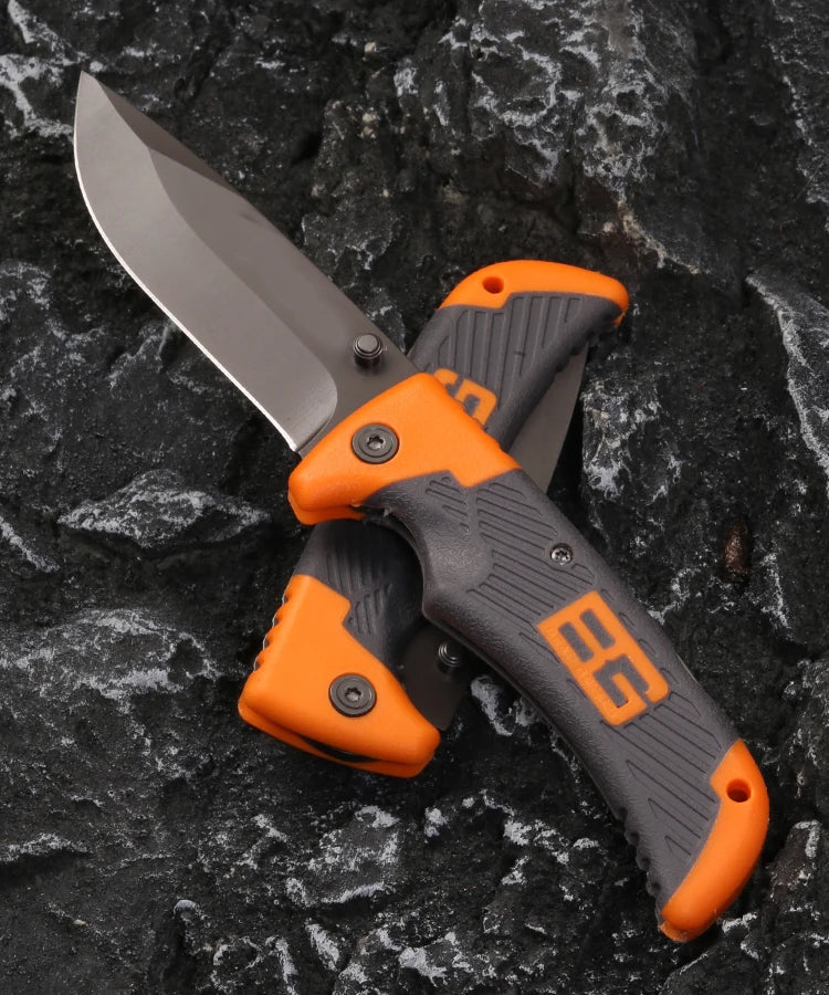 High quality outdoor camping hunting survival Tactics Pocket EDC tools Folding knife, barbecue knife