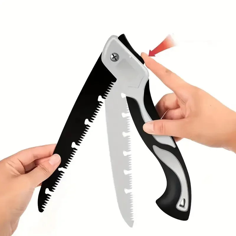 1pc Folding Hand Saw Multifunctional Outdoor Logging Saw Woodworking Folding Portable Saw Garden Camping Pruning Saw Hand Tools