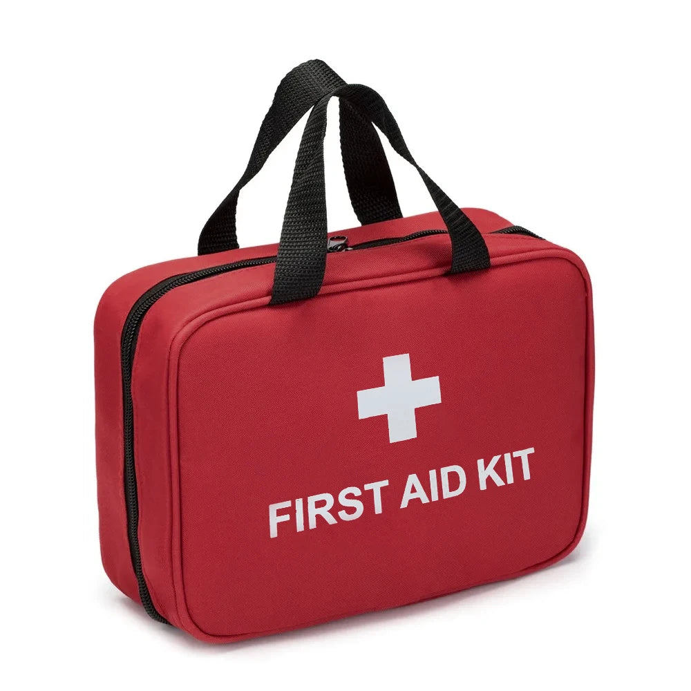 All Purpose First Aid Kit Emergency Medical Portable Bag for Outdoor Camping Hiking Home Emergency Rescue Equipment Supplies