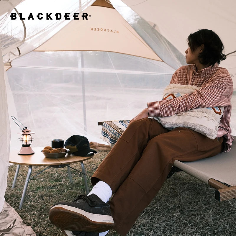 BLACKDEER Summer Canopy Anti-mosquito Mesh Tent 5-8 People Field Camping Picnic Ventilation Tent