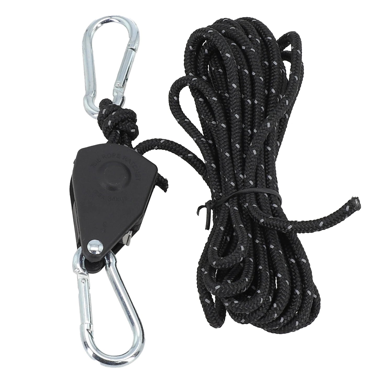 Secure and Fast Locking Tent Rope Hanger, Adjustable Lanyard Pulley Hook, Perfect for Outdoor Adventures and Sleeping Bags