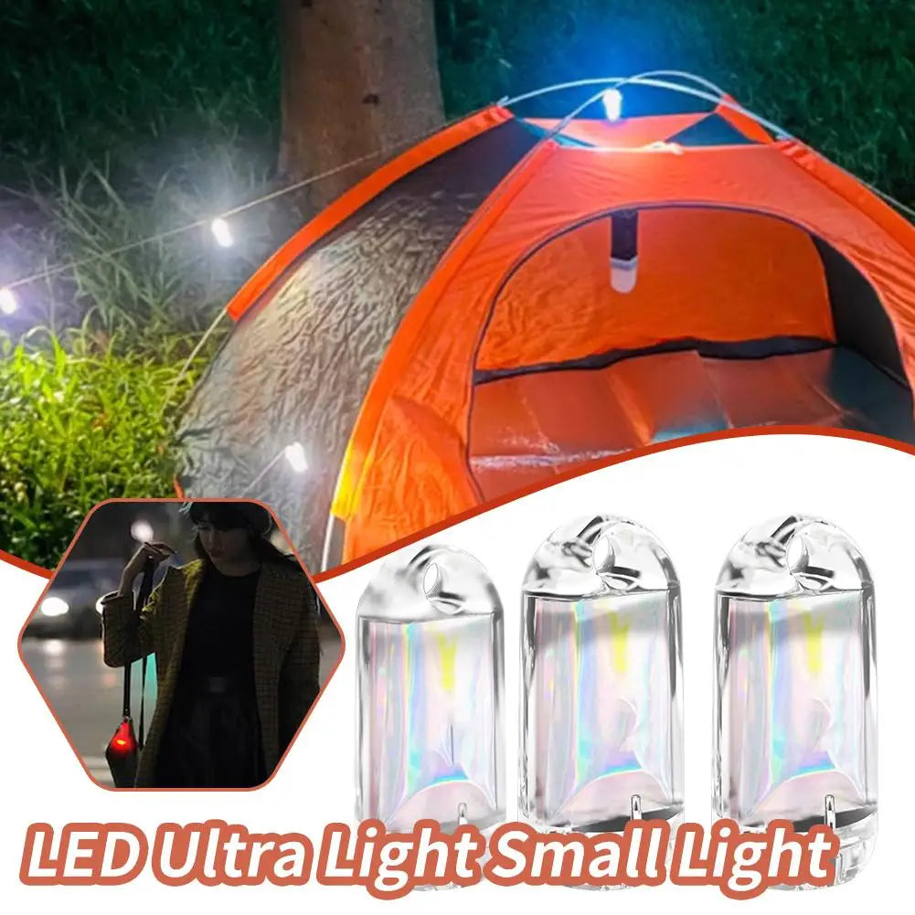 Ultra Mini LED Lights USB Rechargeable Ultra Small Mini Flashlight LED Light High Brightness Keychain Pocket Light For Camping