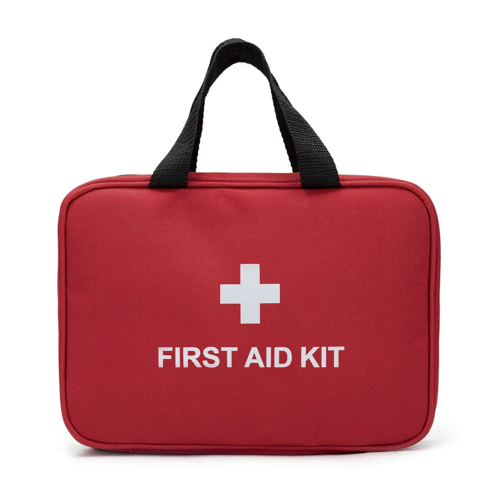 All Purpose First Aid Kit Emergency Medical Portable Bag for Outdoor Camping Hiking Home Emergency Rescue Equipment Supplies