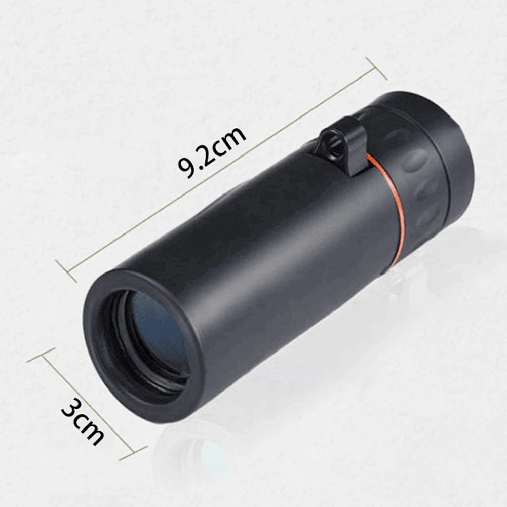 60x21 BAK4 Zoom Monocular Binoculars with Wrist Strap Mini Portable Telescope Optics Scope for Outdoor Camping Hunting Telescope