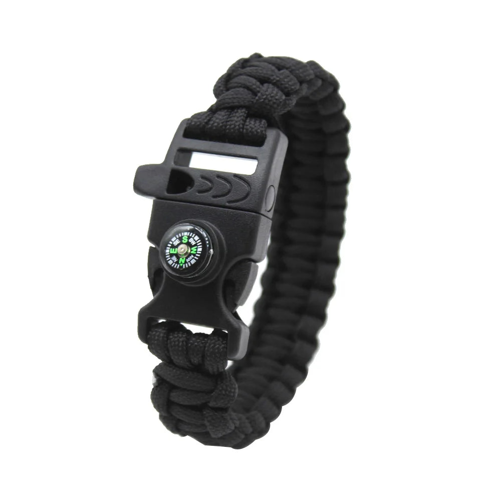 Cobra Buckle Bracelet Wilderness Survival Emergency Weaving Seven Core Umbrella Rope Outdoor Tool Multi functional Bracelet