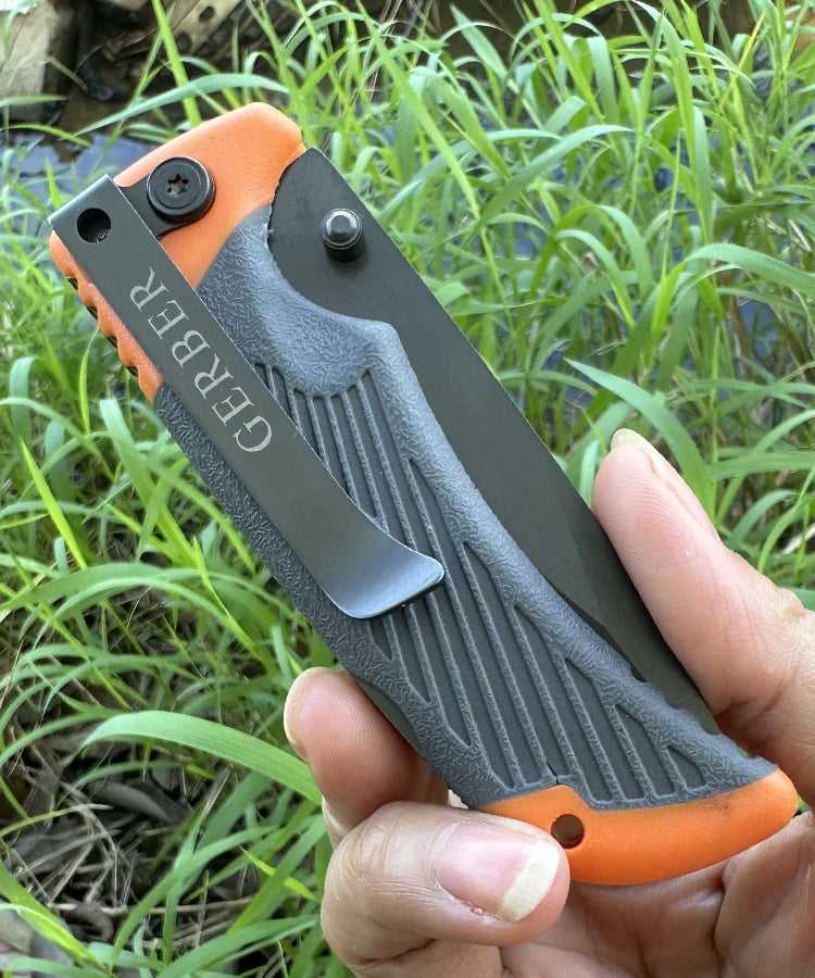 High quality outdoor camping hunting Survival Tactics Pocket EDC tool Folding knife, hunting knife