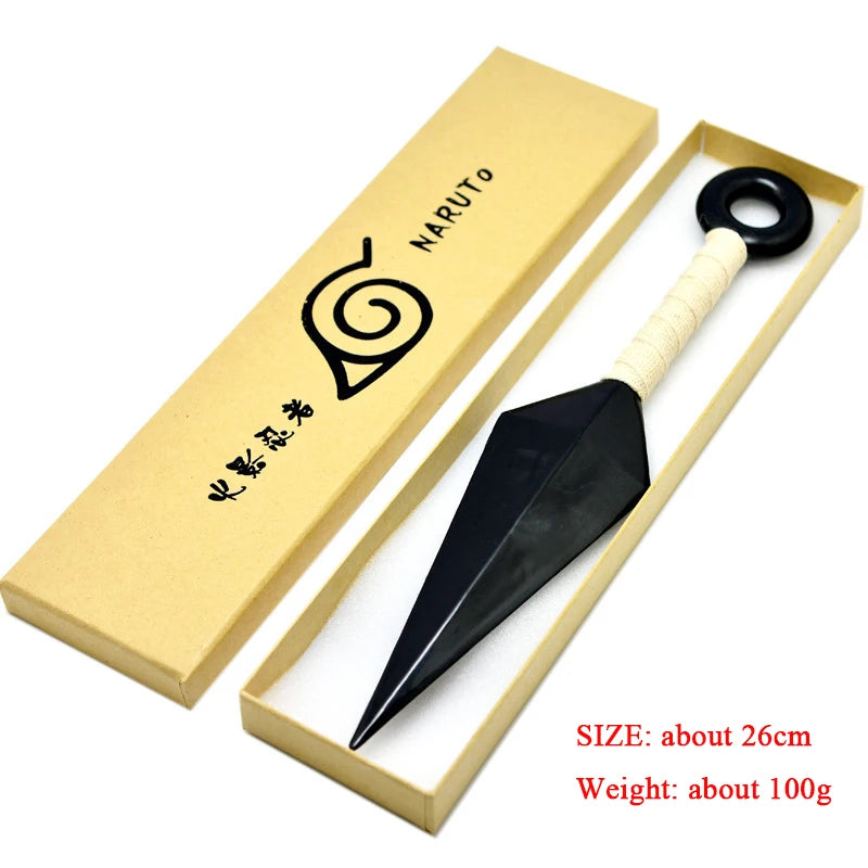 Anime Naruto Konoha Ninja Kakashi Cosplay Prop Kunai Knives Weapons Armor Child Adult Throwing Darts Accessories Halloween Gift